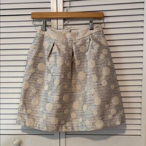 NWT Anthropologie Polka Dot Skirt